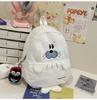 Schoolbag plush cartoon schoolbag female cute girl cute little seal backpack female student soft cute furry animal backpack autumn and winter
