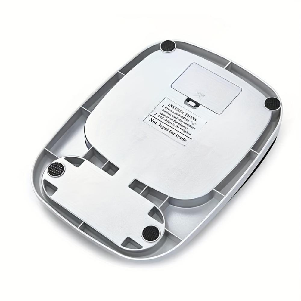 Cântar digital de bucătărie din oțel inoxidabil de înaltă precizie de 10 kg cu afișaj LCD de 1 g, funcție de tara, cântar electronic multifuncțional pentru alimente