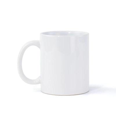 Custom Printed Ceramic Mug with Heat Transfer Coating for Advertising Logo