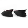 For Volkswagen Golf MK8 VIII 8 Pair Side Mirror Covers Caps 2020 2026 2026 For VW Glossy black wing Rearview With Lane Assist