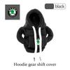 AAFO1 For Skoda Car Logo Gear Shift Knob Cover Hoodie Manual Gear Sweatshirt Decoration Kamiq MK3 Roomster Rapid Kodiaq Karoq Fabia