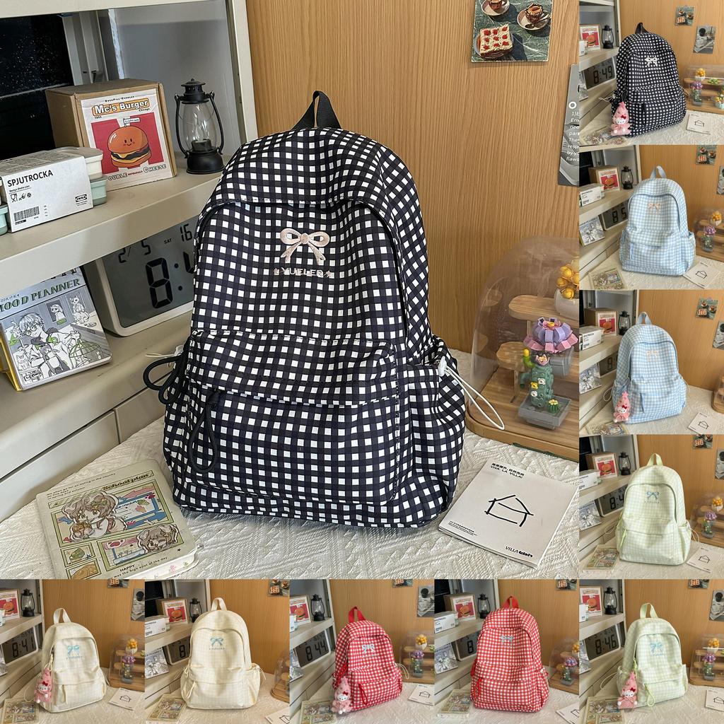 Casual Girl Backpack With Embroidery For Travel And School Use