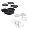 Clear/Black Acrylic Jewelry Stand Trendy Organizer for Home Decor Commercial Use