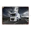 Daf Truck Metal Sign Decoration Cinema Wall Mural Designer Cinema Tin Sign Poster