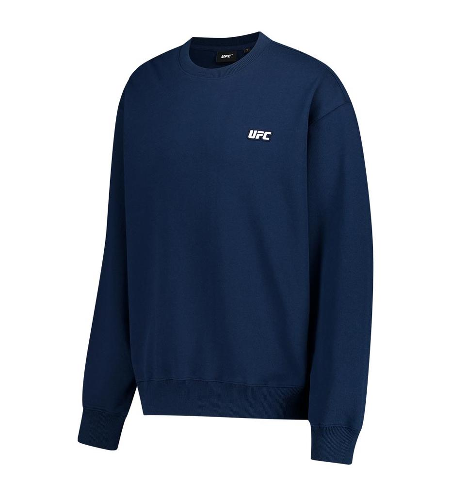 UFC SPORT Ufc Basic Relaxed Fit Sweatshirt Navy U2Swv1304Na