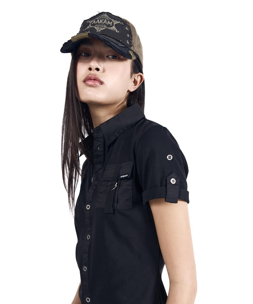 AAKAM Rustic Sheriff Ball Cap (Khaki)