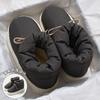 Men's High-Top Waterproof Slippers: Winter Indoor Outdoor, Warm Thick Sole, Velvet Lined, Cold Protection.