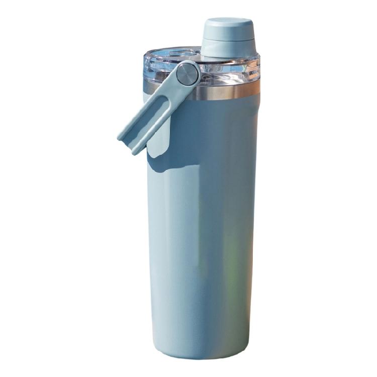 800Ml Nonrust Steel Vacuum Water Bottle With Leak Proof Seal And Ergonomic Handle For Travel Hydrations