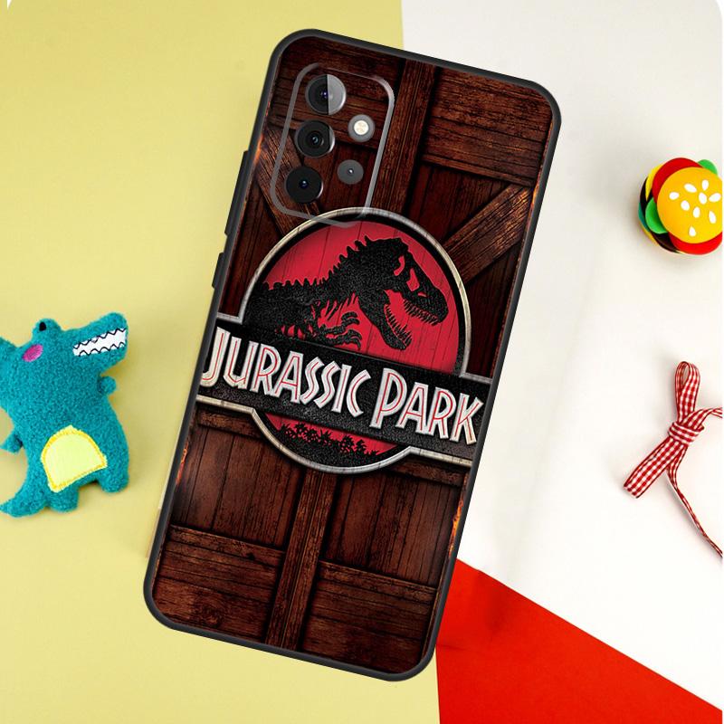 Dinosaur World Jurassic Park Case For Samsung Galaxy A54 A34 A24 A14 A12 A22 A32 A42 A52 A72 A52S A51 A71 A13 A53 Cover