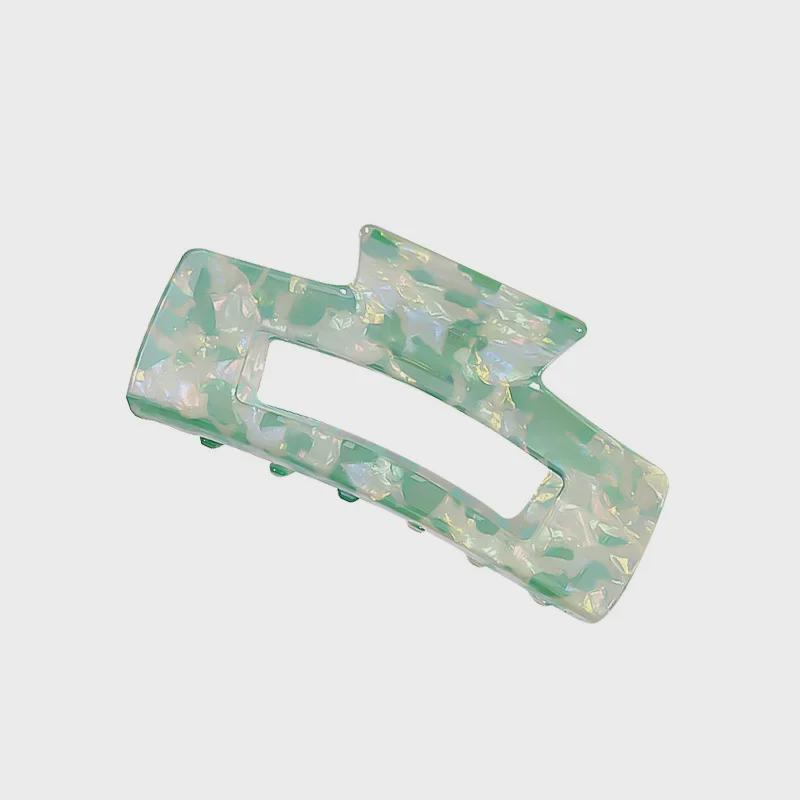 Large French Retro Mermaid Color Hairpin Shark Clip