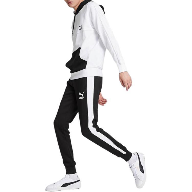 PUMA Iconic T7 New Summer Sports Pants Mens Black Men's 531381-01