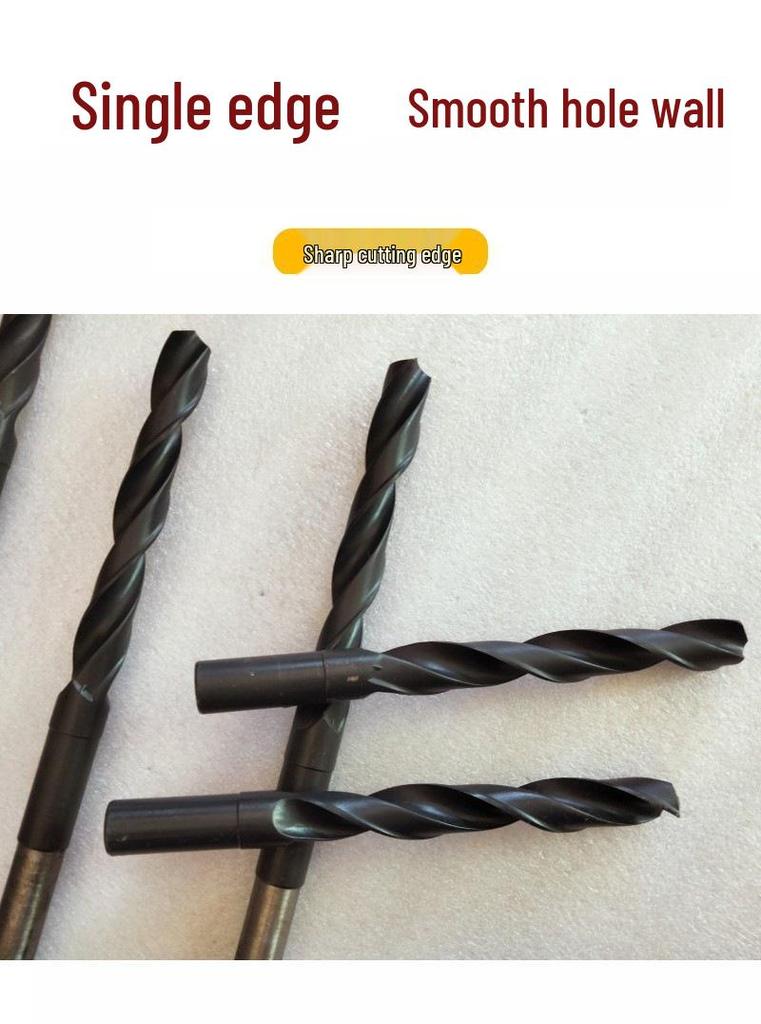 Extended Woodworking Drill Bit Template & Connection Rod for Hole Enlargement