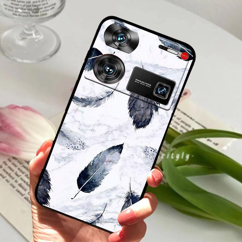 For Nubia Z60 Ultra Case Shockproof Soft TPU Silicone Phone Cover For NUBIA NubiaZ60 Z60Ultra Funda Z 60 Ultra Capa Cute Cartoon