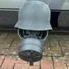 Trailer Hitch Cover With Steel Helmet And Gas Mask 3D Printed Trailer Hitch Ball Cover Prevent Receiver Tube From Rusting