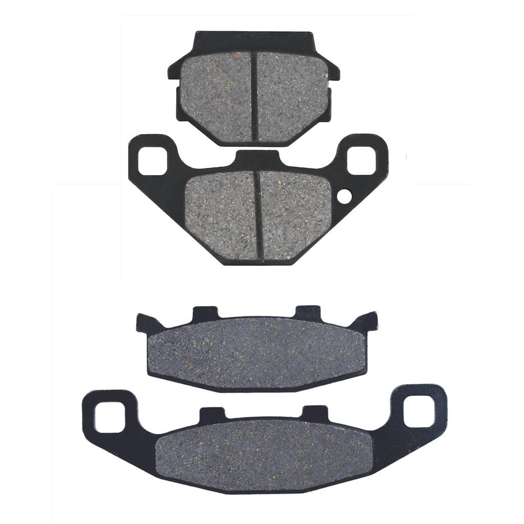 AHL Motorcycle Brake Pad Kit Fits ZR 250 A Balius ZZR 250 250 1991-1995 / (EX H) 1990-2001