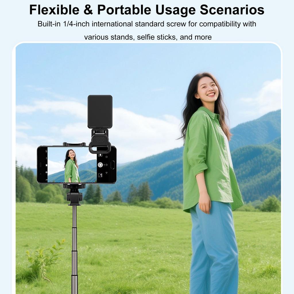 Magnetic Selfie Monitor Screen Wireless Rear Camera Mirror for Smartphone   Live Streaming