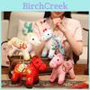 Plush Year Of The Horse Zodiac Toy With Soft Pp Cotton Fill For Kids And Collectors