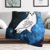 White owl Throw Blanket All Weather Soft Throw Blanket for Sofa