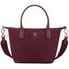 Tommy Hilfiger Casual Commuter Metal Letter Nylon Tote Bag Regular Women Tote Bag Red AW0AW17709