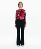 Yunse Ring Flare Trousers (Black)