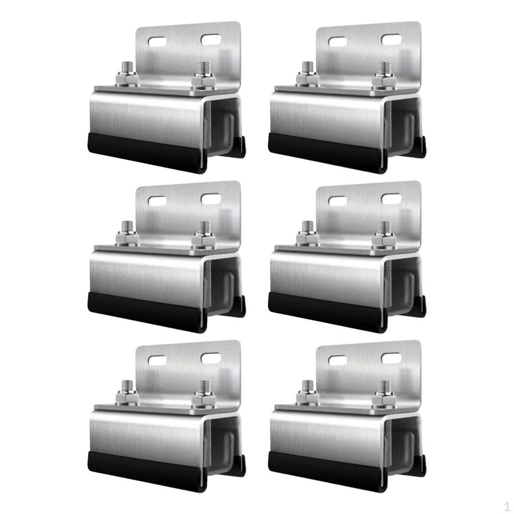 Roof Rack Bracket Set for Heavy Duty Replacement Parts Stainless Steel