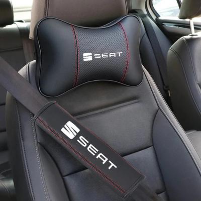 Oreiller Cervical Universel pour Appui-tête de Voiture, Protections d'épaule pour Ceinture de Sécurité pour Ibiza FR Ateca Altea Leon Alhambra Exeo Arona Toledo Cupra