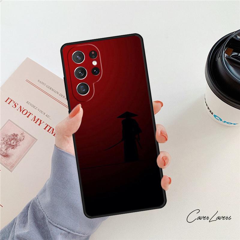 Aikido Samurai Warrior phone case For Samsung Galaxy S24 S25 S23 S22 Ultra Note 10 20 Plus S20 S21 FE Cover