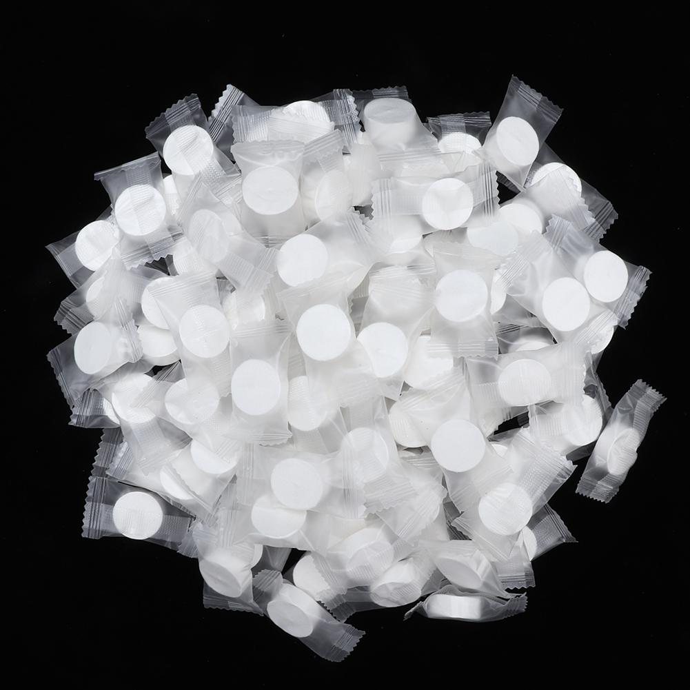 100Pcs Disposable Compressed Makeup Cotton Towel Face Cleaning Travel Portable