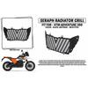MS Black Seraph Radiator "Grill Fit For KTM Adventure 390"