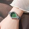 New Vintage Creative Watch for Women with Diamond-Studded Teardrop Dial High-Quality Design Ladies' Wristwatch Unique Gift Reloj
