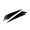 Pegatina Recorte Decorativa Cubierta Ceja Faros de Coche Parpado para BMW X1 28i 35i xDrive 2008-2012 E84 FRP negro mate