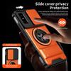 KEYSION Magnetic Phone Case for Infinix GT 30 30 Pro 5G Slide Camera Protection Upright Kickstand 360 Ring Shockproof Back Cover