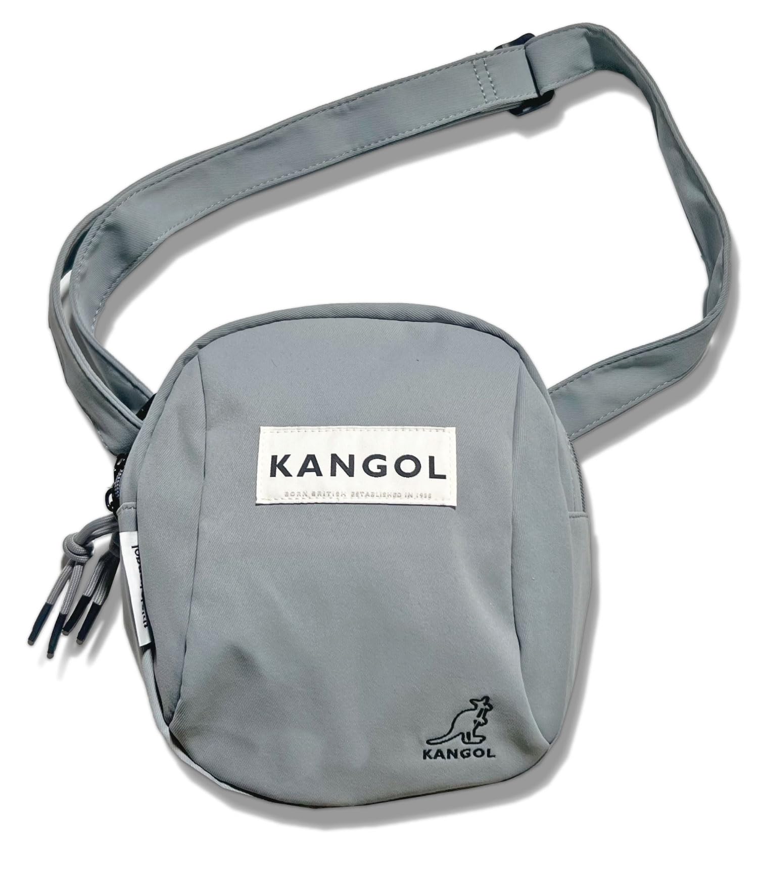 KANGOL Мягкая тканевая сумка через плечо KGSA-BG00291 Серый