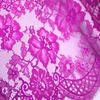 3m x 31cm Chantilly Lace, Non-stretch Metallic French Eyelash Lace Fabric for Sewing, Bra, Underwear, Lingerie, Dress, Garment, Crafting