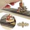 Guitar Fractal Fret Press Tool Guitar Fractal Pusher for Electric Acoustic Bass Maintenance Fingerboard Curvatures Pressing Tool