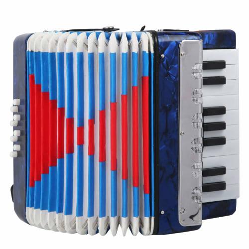 Children's Accordion, 17 Keys, 8 Basses, Easy To Play, 17 Keys