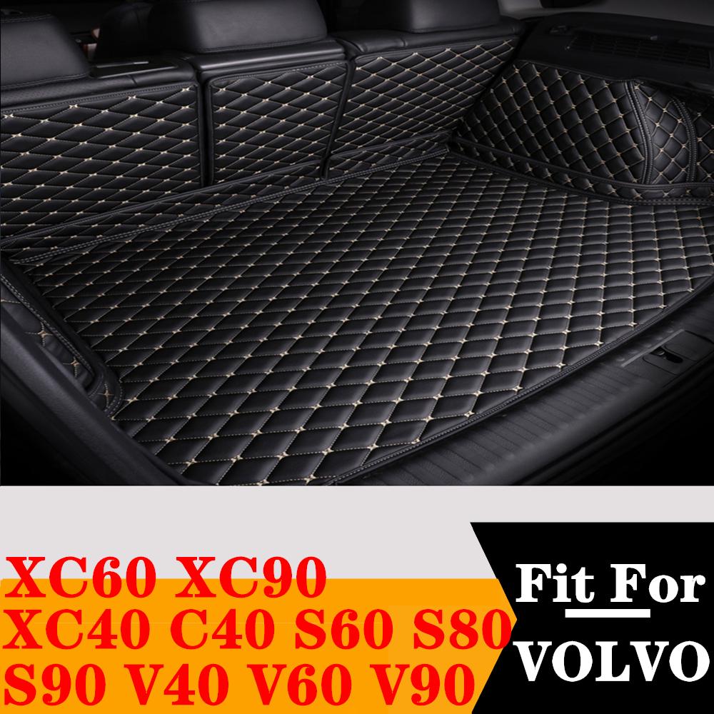 

Водонепроницаемый коврик для багажника автомобиля, коврик для багажника, коврик, часть грузового вкладыша для Volvo XC60 XC90 XC40 C40 S60 S80 S90 V40 V60