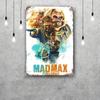 Mad Max Classic Poster Rusty Metal Plaque Retro Decorative Plate Bar Man Cave Garage Club Metal Sign Wall Decoration
