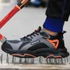 Sneakers da Lavoro Traspiranti Uomo Donna Scarpe Antinfortunistiche da Lavoro con Puntale in Acciaio Scarpe Protettive Calzature da Lavoro Leggere Anti-Schiacciamento