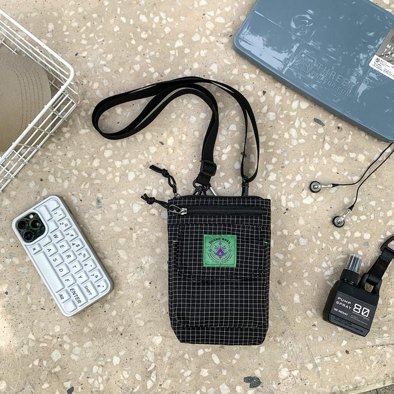 Trendy Brand Small Satchel, High-end Outdoor Portable Mobile Phone Small Bag, Men's and Women's Casual Shoulder Bag, Light Messenger Bag
