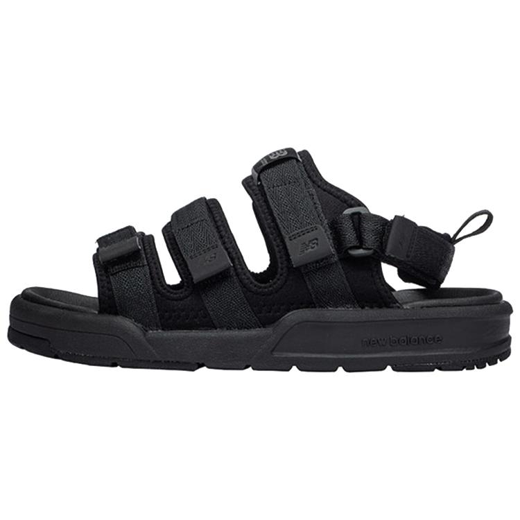 new New Balance Velcro Unisex Black Sandals