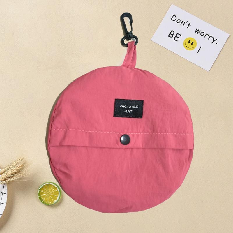 Summer waterproof storage bucket hat embroidered outdoor fishing climbing cap folding sunshade sun protection cap