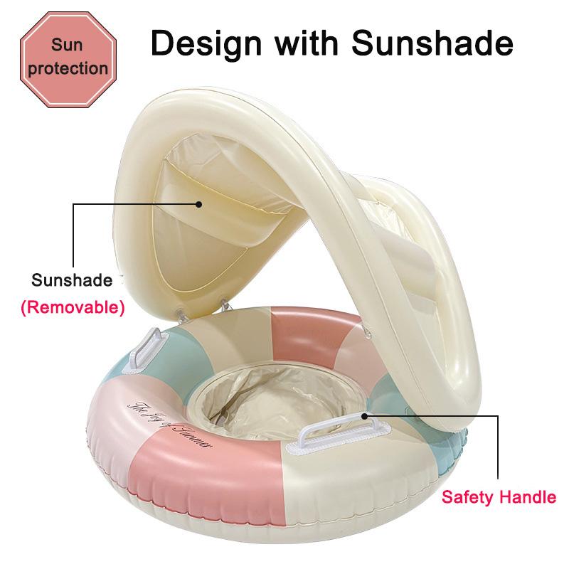 1pc Outdoor Sport Inflatable Swimming Ring PVC Swim Circle Pool Float Seat