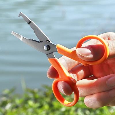 Multifunctional Mini Fishing Scissors Fish Line Clipper Titanium Plated Hooks Remove Tool Fishing Tackle Pesca Accessories