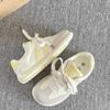 Campus style, board shoes women's new versatile niche shoes platform white shoes cute yellow