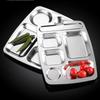 Stainless Steel Divided Meal Tray