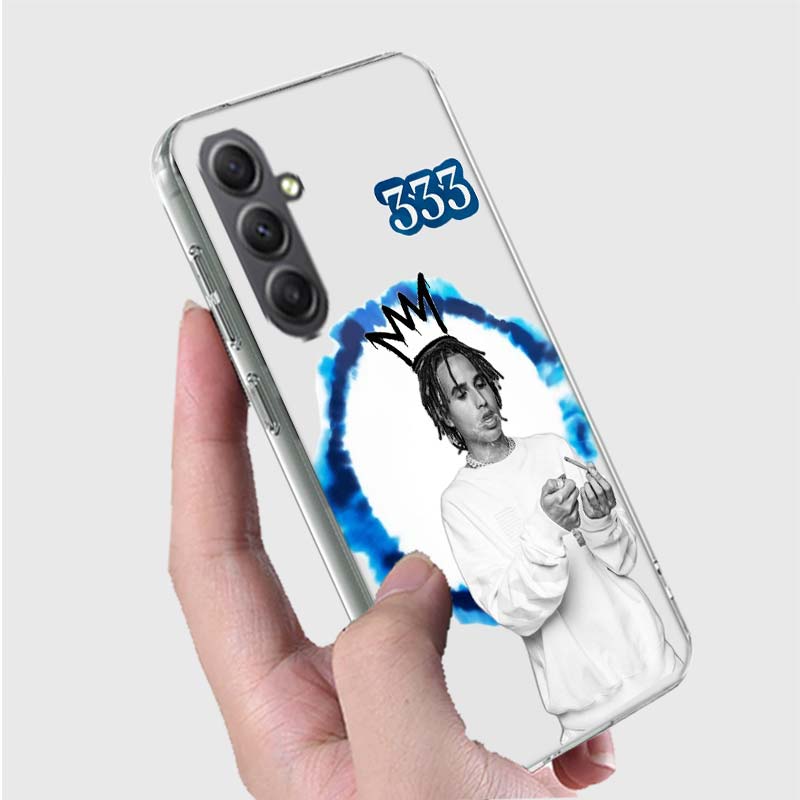 Rapper Matue 333 Album Phone Case for Samsung A16 A26 A36 A56 A17 A37 A57 A07 A06 A02S A03 A04S A05S Galaxy Note 20 10 A50S A71