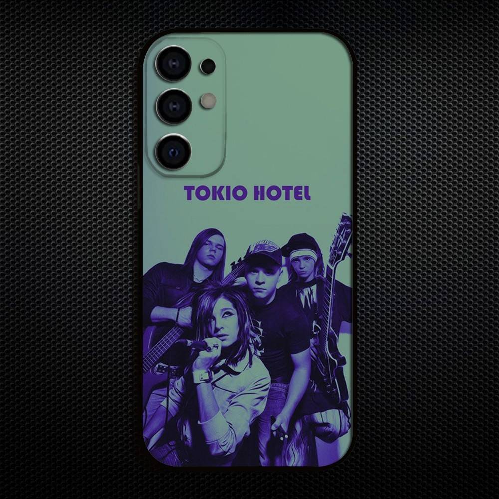 Tom Bill Kaulitz Tokio Hotel Etui na Telefon Dla Samsung S25,S24,S23,S22,S21,S20,Plus,Fe,Lite,Inne Czarne Pokrowiec