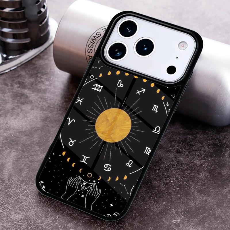 Witches Moon Tarot Phone Case For iPhone 17,16e,15,14,13,12,11,Mini,Pro,MAX Soft Silicone Cover