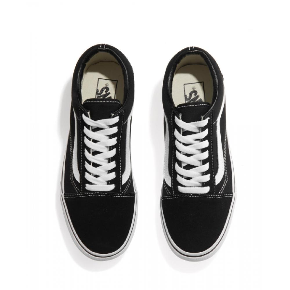 Barnes Old School Platform   Black White Vn0a3b3uy281